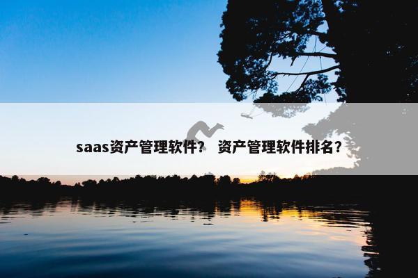 saas资产管理软件？ 资产管理软件排名？