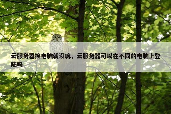 云服务器换电脑就没嘛，云服务器可以在不同的电脑上登陆吗