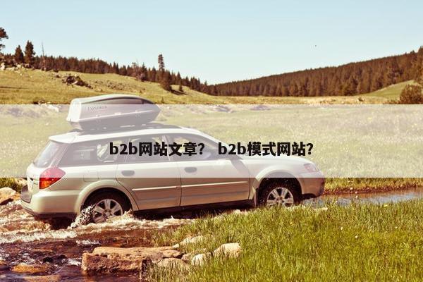 b2b网站文章？ b2b模式网站？