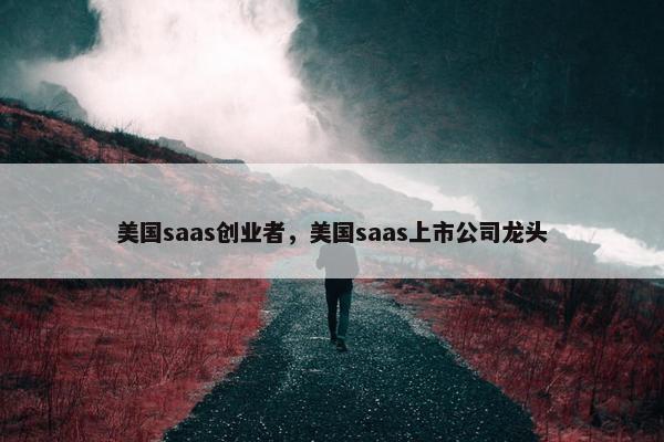 美国saas创业者，美国saas上市公司龙头