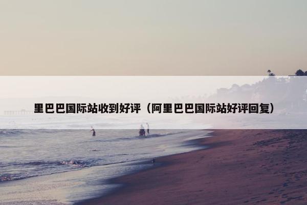 里巴巴国际站收到好评（阿里巴巴国际站好评回复）