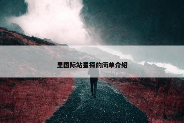 里国际站星探的简单介绍