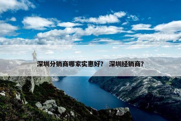 深圳分销商哪家实惠好？ 深圳经销商？
