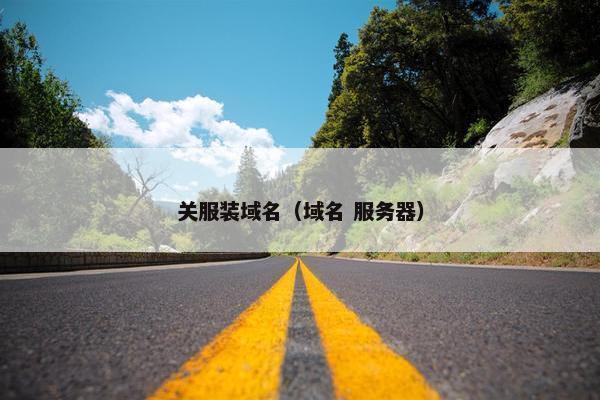 关服装域名（域名 服务器）