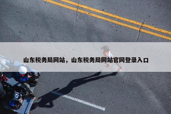 山东税务局网站，山东税务局网站官网登录入口