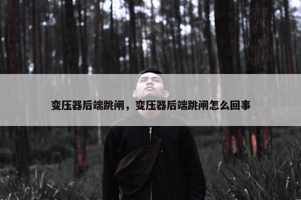 变压器后端跳闸，变压器后端跳闸怎么回事