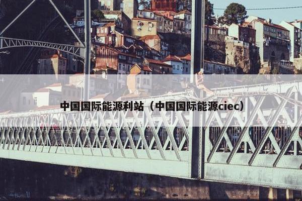 中国国际能源利站（中国国际能源ciec）