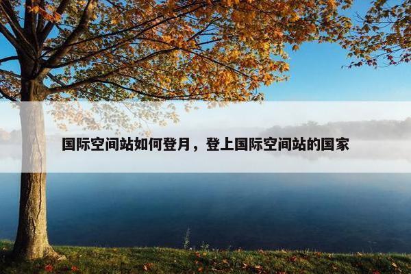 国际空间站如何登月，登上国际空间站的国家