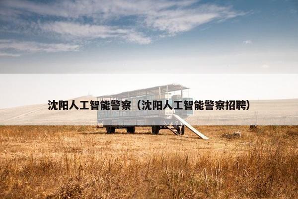 沈阳人工智能警察（沈阳人工智能警察招聘）
