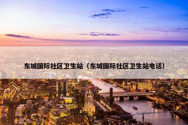 东城国际社区卫生站（东城国际社区卫生站电话）