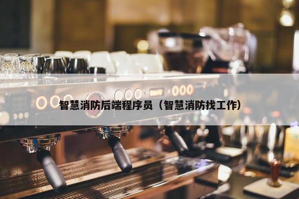 智慧消防后端程序员（智慧消防找工作）