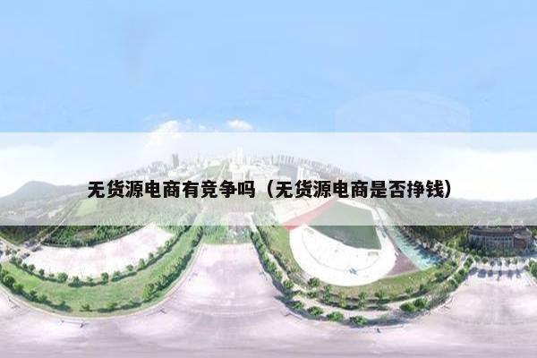 无货源电商有竞争吗（无货源电商是否挣钱）