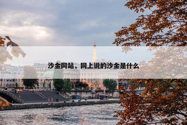 沙金网站，网上说的沙金是什么