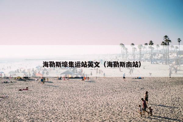 海勒斯壕集运站英文（海勒斯南站）