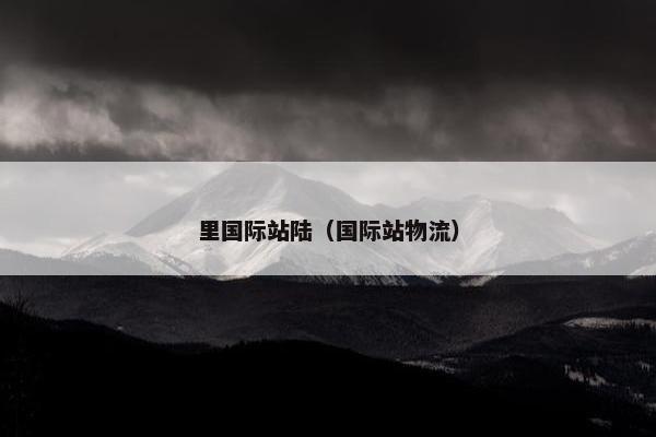 里国际站陆（国际站物流）