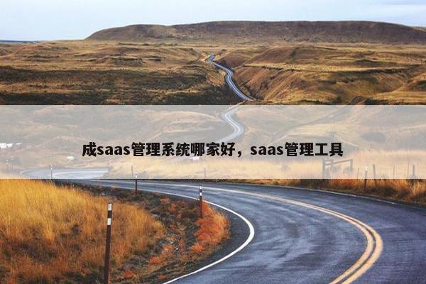 成saas管理系统哪家好，saas管理工具