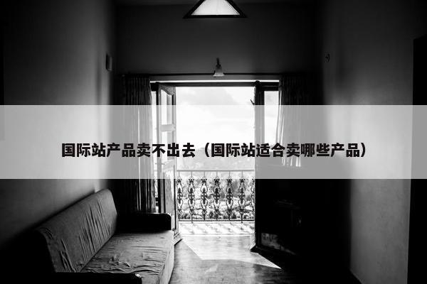 国际站产品卖不出去（国际站适合卖哪些产品）