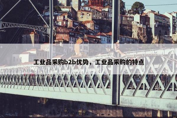 工业品采购b2b优势，工业品采购的特点