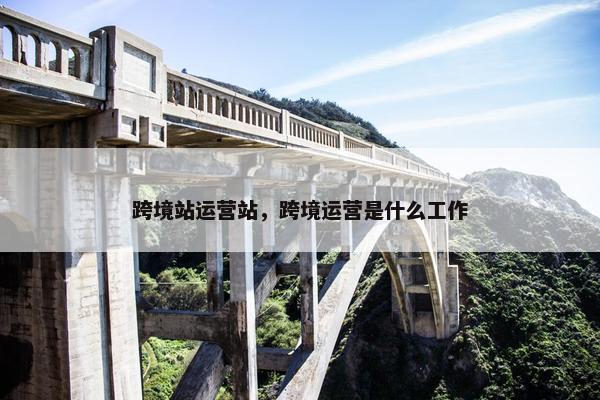 跨境站运营站，跨境运营是什么工作