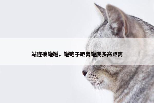 站连接罐罐，罐链子距离罐底多高距离
