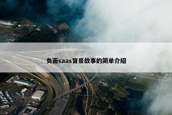 负面saas背景故事的简单介绍