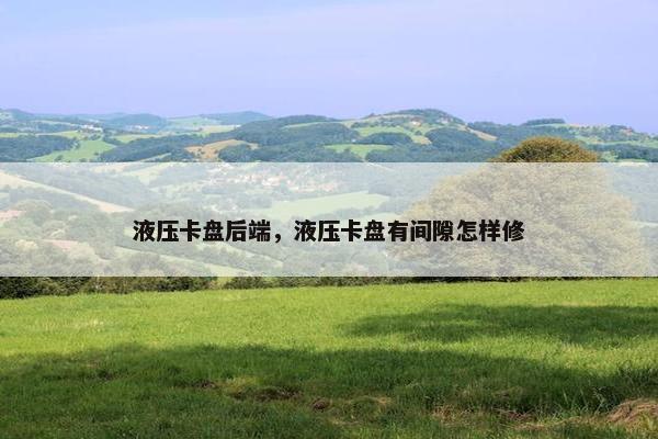 液压卡盘后端，液压卡盘有间隙怎样修