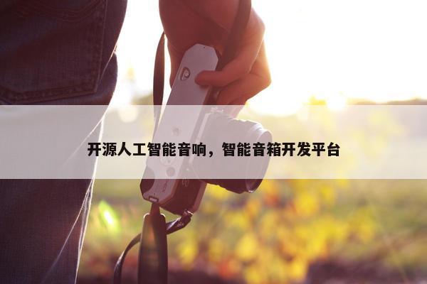 开源人工智能音响，智能音箱开发平台