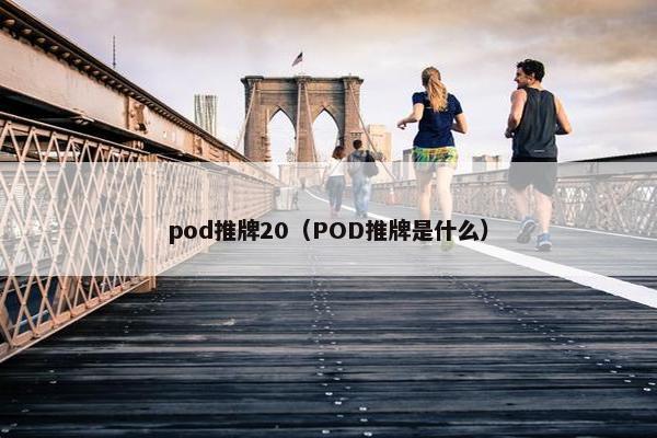 pod推牌20（POD推牌是什么）