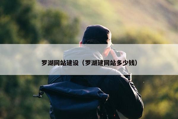 罗湖网站建设（罗湖建网站多少钱）