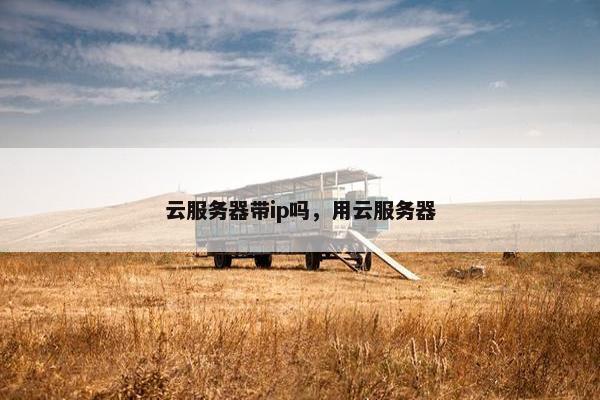 云服务器带ip吗，用云服务器