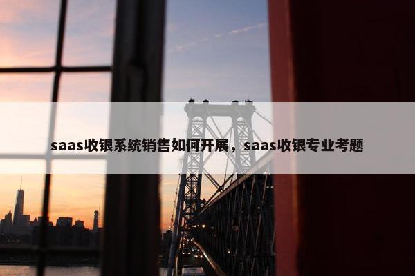saas收银系统销售如何开展，saas收银专业考题