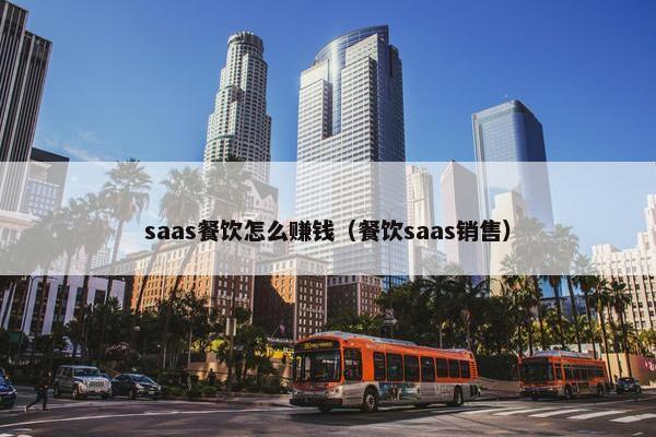 saas餐饮怎么赚钱（餐饮saas销售）