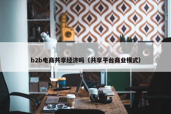 b2b电商共享经济吗（共享平台商业模式）