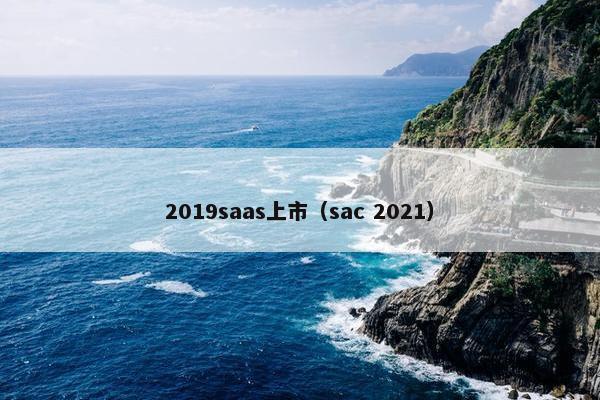 2019saas上市（sac 2021）