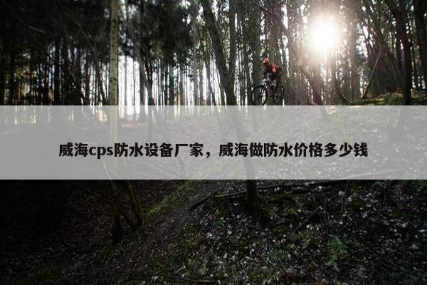 威海cps防水设备厂家，威海做防水价格多少钱