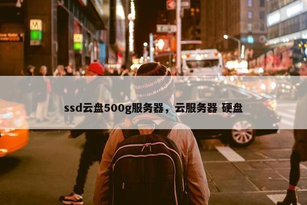 ssd云盘500g服务器，云服务器 硬盘