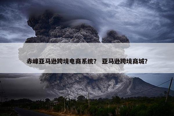 赤峰亚马逊跨境电商系统？ 亚马逊跨境商城？