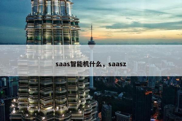 saas智能机什么，saasz