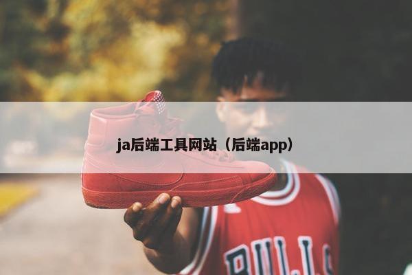 ja后端工具网站（后端app）