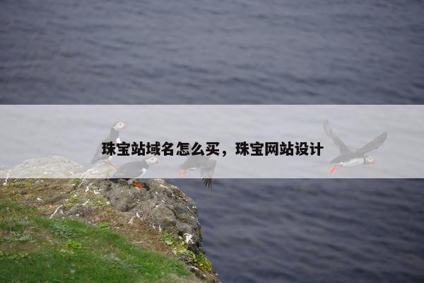 珠宝站域名怎么买，珠宝网站设计