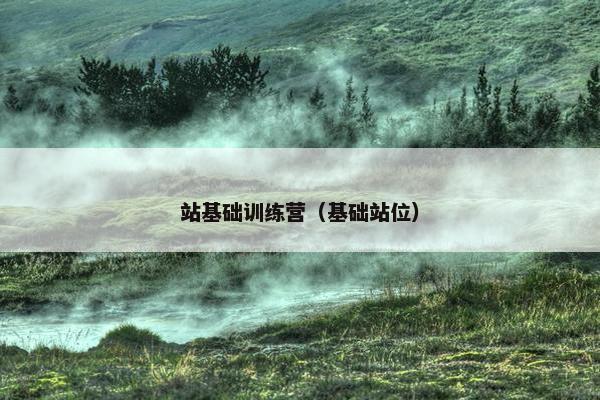 站基础训练营（基础站位）