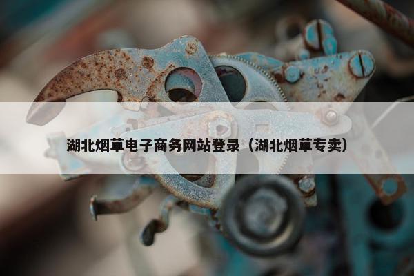 湖北烟草电子商务网站登录（湖北烟草专卖）