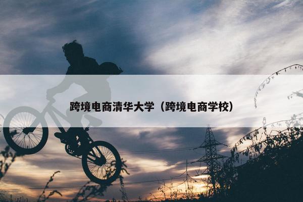 跨境电商清华大学（跨境电商学校）