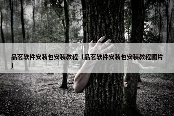 品茗软件安装包安装教程（品茗软件安装包安装教程图片）
