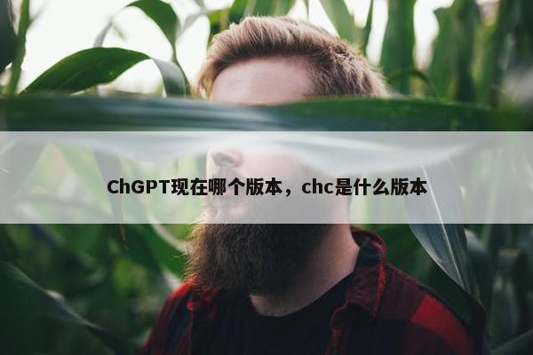 ChGPT现在哪个版本，chc是什么版本