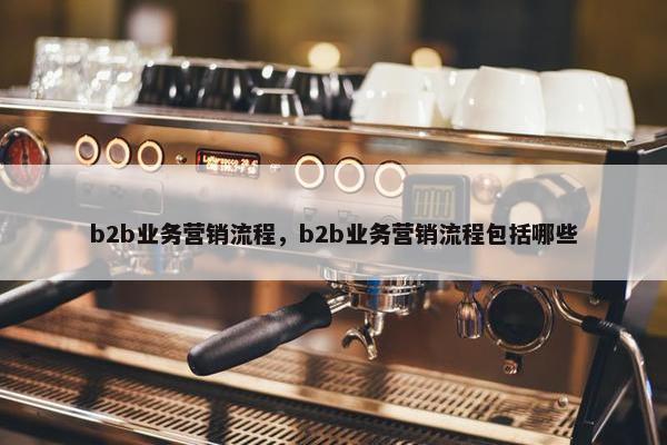 b2b业务营销流程，b2b业务营销流程包括哪些