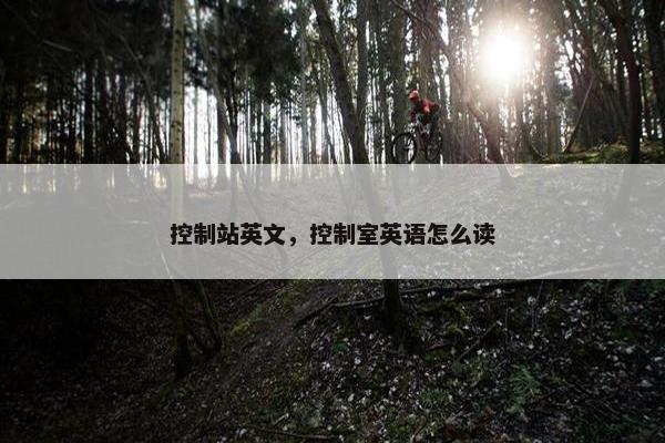控制站英文，控制室英语怎么读