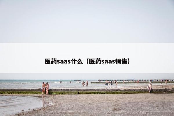 医药saas什么（医药saas销售）