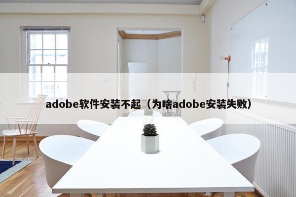 adobe软件安装不起（为啥adobe安装失败）