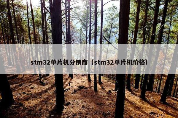 stm32单片机分销商（stm32单片机价格）